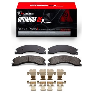 Chevrolet Suburban 3500 HD Brake Pads - Front/Rear - R1 Concepts - Optimum OE - `09-`24